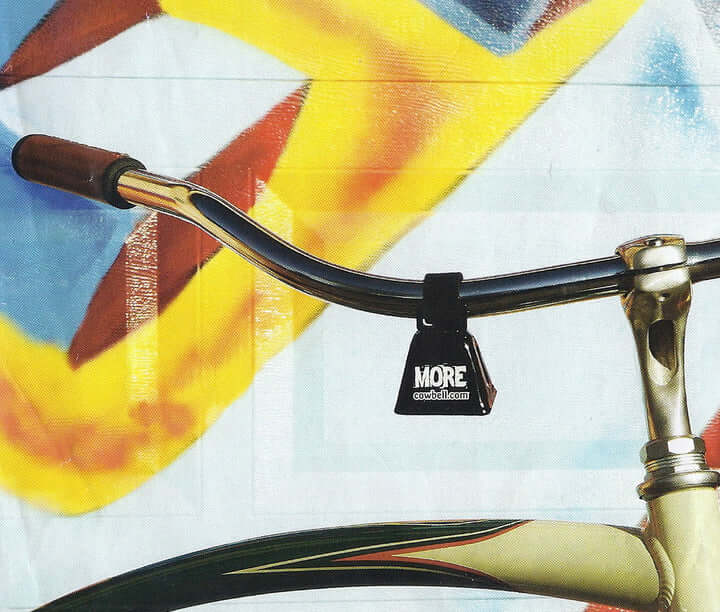 Mountain Bike/Hiker Trail Bell with Velcro* strap –