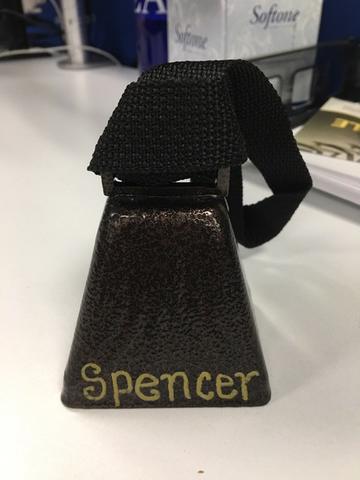 Decorated cowbell