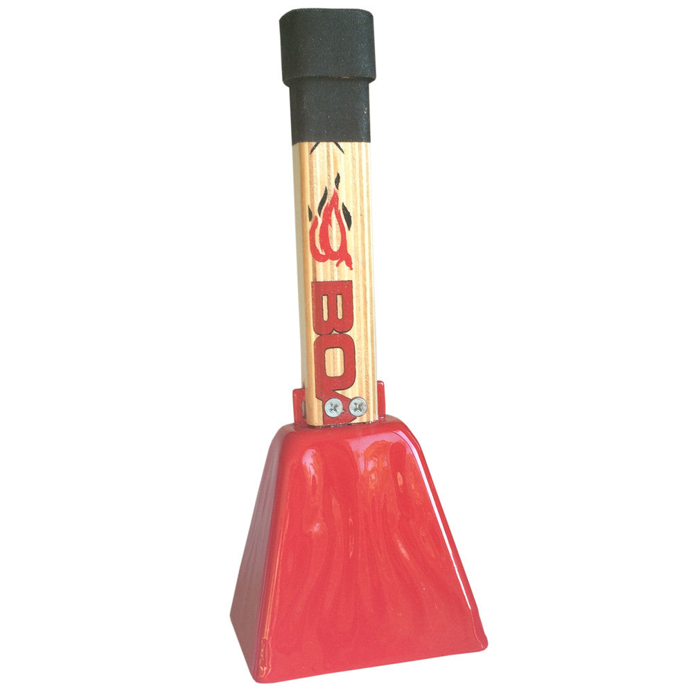 Recycled Hockey Stick Handle Cowbell for Cheering on Your Team!
